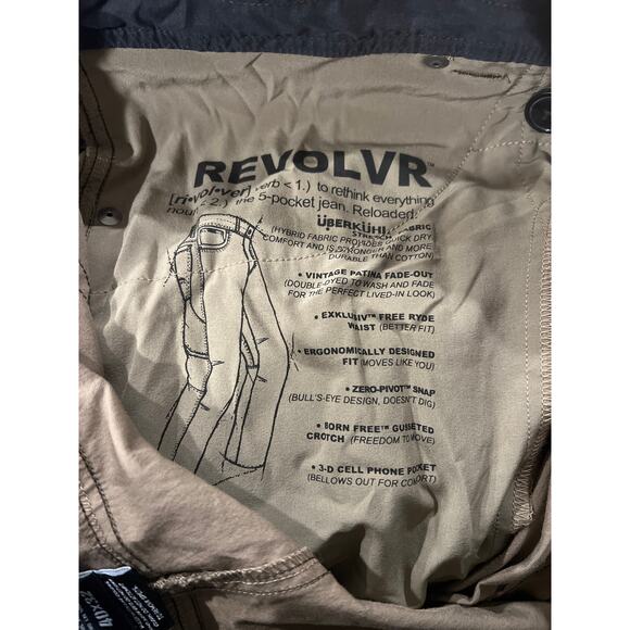 Kuhl mens size 40x32 dark green Revolvr pants - Picture 4 of 5